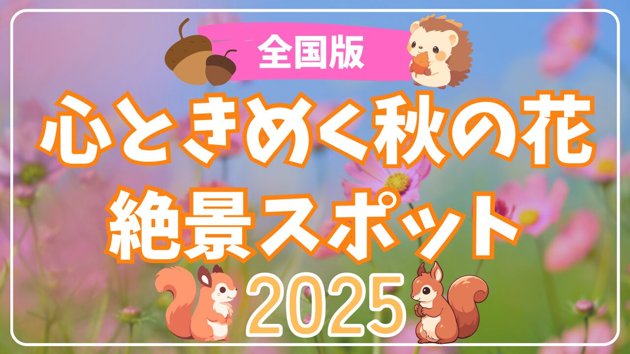 全国の絶景・秋の花スポット特集 2025